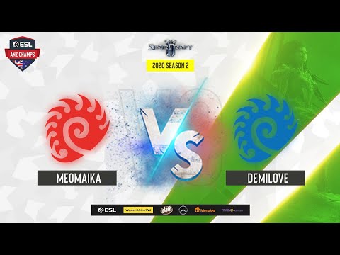 Stacraft 2 | ANZ Champs Fall 2020 | Meomaika vs Demi | ZvZ