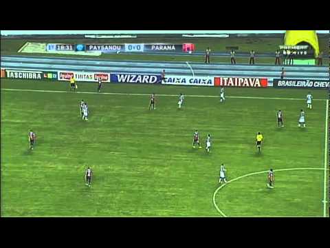 Paysandu 2 x 1 Paraná 1ºT