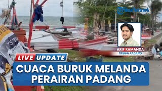Nelayan di Padang Menjerit karena Cuaca Buruk, Junaidi Tak Bisa Melaut Pilih Perbaiki Alat Tangkap
