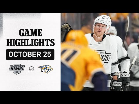 HIGHLIGHTS: LA Kings at Nashville Predators | NHL