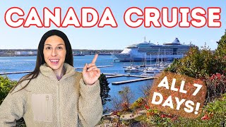 FULL Eastern Canada Cruise Vlog - 2024 Royal Caribbean Jewel of the Seas 7 Night Marathon