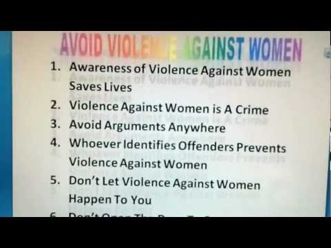 Avoid Violence Against Women