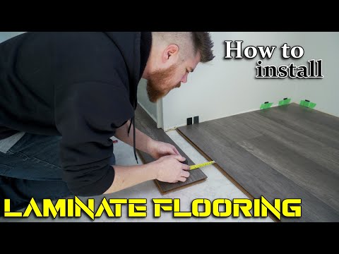 Laminate flooring for beginners // Buying to install
