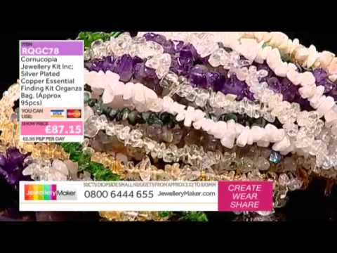 How to Make Beaded Cuff Jewellery: JewelleryMaker LIVE 1/06/2015