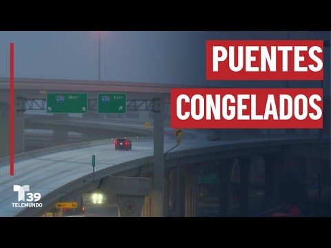 Condiciones peligrosas en carreteras del Metroplex | Telemundo 39