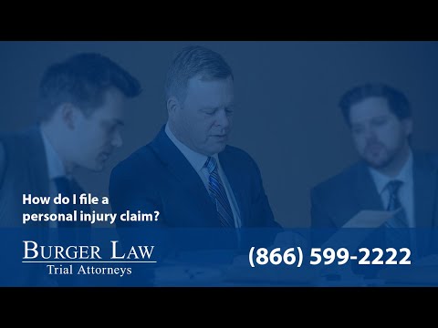 How Do I File a Personal Injury Claim?