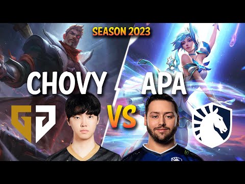 GEN Chovy vs TL APA - Chovy JAYCE vs APA ORIANNA Mid (Bootcamp Worlds 2023) - Patch 13.17 KR Ranked