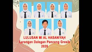 Momen perpisahan kelas 6 azki dkk di MI AL HASANIYAH 2026