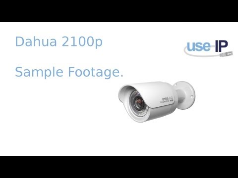 Dahua 1.3mp bullet camera sample footage.