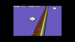 Commodore 64 =+ Rainbow Edge Run += 4KB Craptastic Game Compo 2020