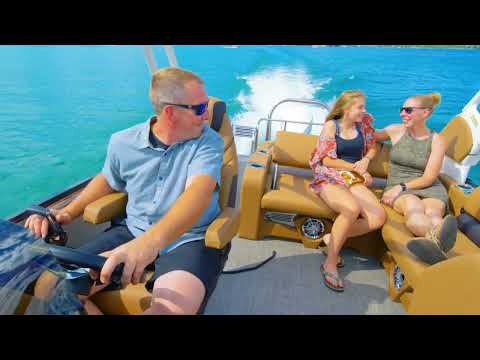 2023 Avalon Catalina Versatile Rear Bench - 23' in Lancaster, New Hampshire - Video 1