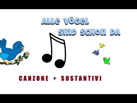 TEDESCO FACILE #56 - UNA CANZONE MOLTO CARINA + UN GRUPPO DI SOSTANTIVI