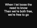 Falling Free - Madonna (Lyrics)