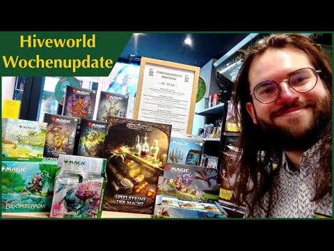 Hiveworld Wochenupdate - Magic The Gathering Bloomburrow, Das Schwarze Auge und viele Events!