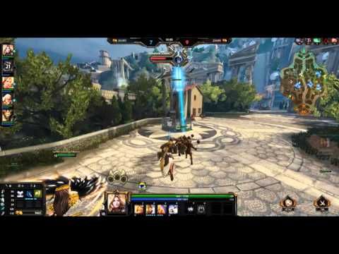 [SMITE] Athena Support Gameplay Commentary.