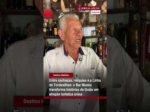 Entre cachaças, relíquias e a Linha de Tordesilhas: o Bar Museu transforma histórias de Goiás
