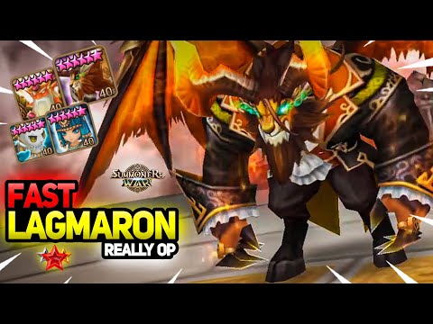 Opponents are SURPRISED at How FAST his LAGMARON - Summoners War