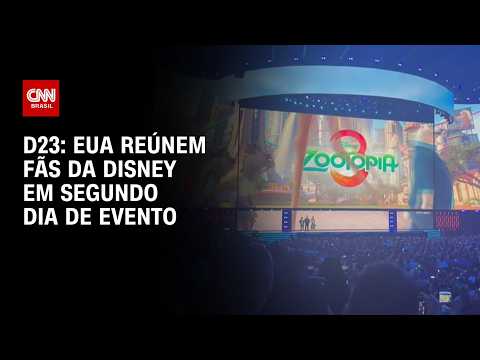 D23: Segundo dia de feira da Disney reúne fãs nos Estados Unidos | AGORA CNN