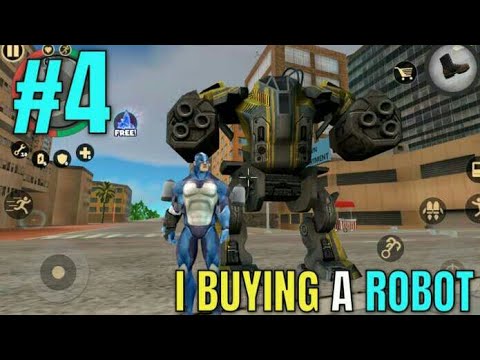 I BUYING A ROBOT BD 100 | Rope Hero | Rope Hero Gameplay | Rope Hero Vice Town | Game Definition