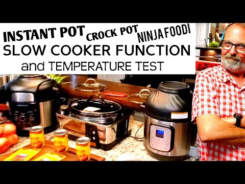 SLOW COOKER TEST Instant Pot | Ninja Foodi | Crock Pot...