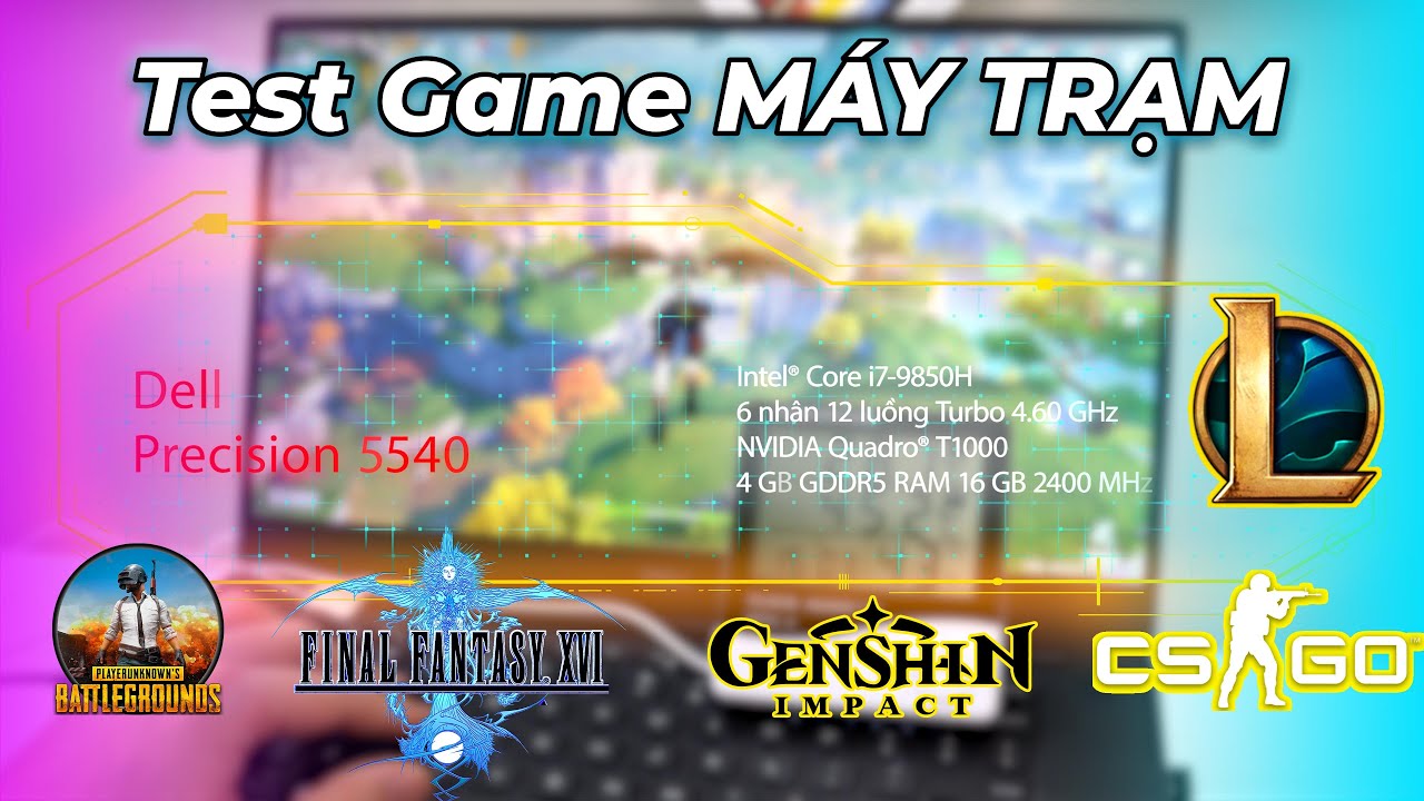 Dell Precision 5540 Core i9-9880H / RAM 32GB / SSD 512GB / NVIDIA Quadro T2000 / FHD