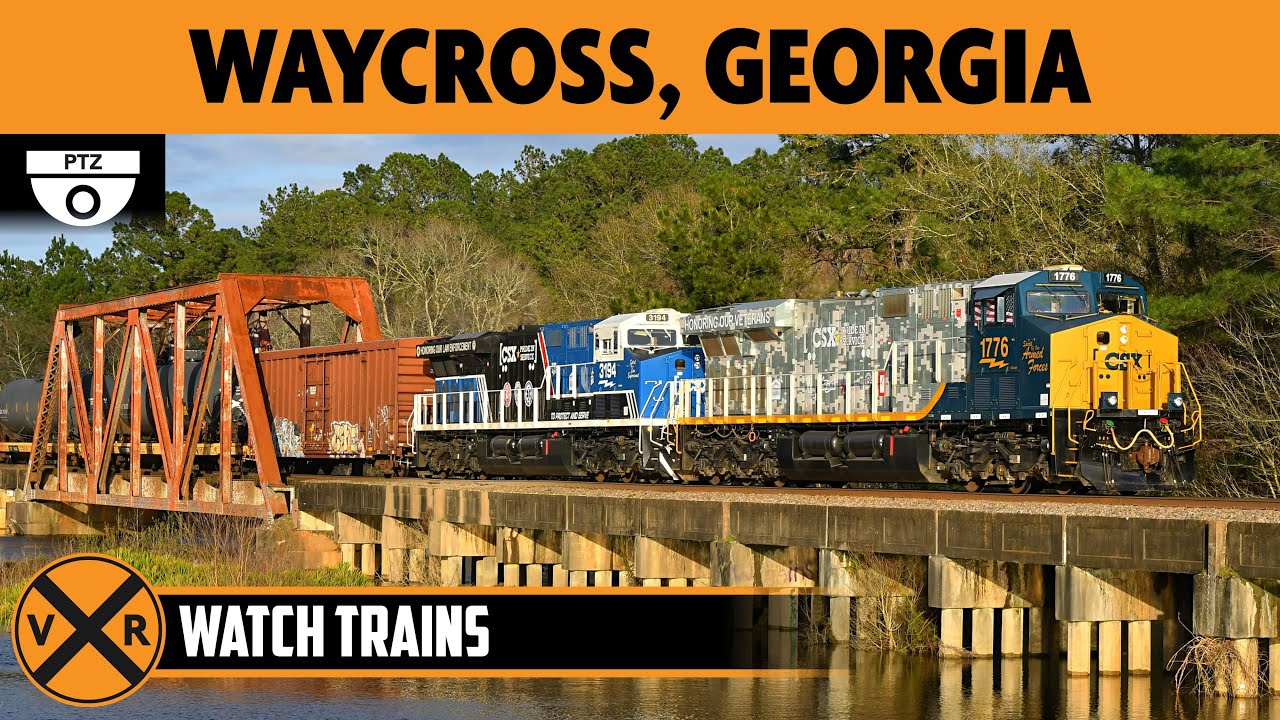 Live webcam view of Trainspotting en el Depósito de Waycross