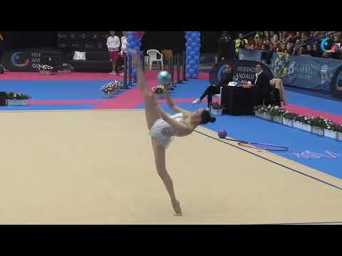 TANIYEVA Elzhana (KAZ) BALL EF 🥇- 33,4 - Grand Prix Marbella 2024