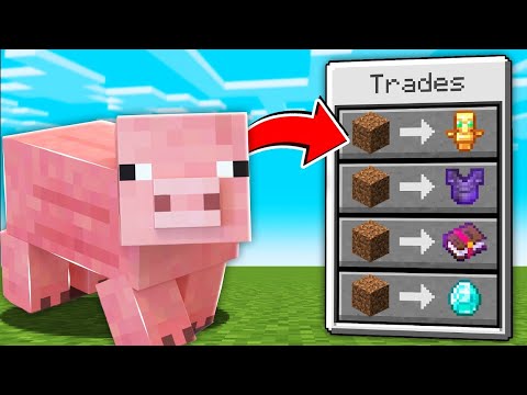 Insane Minecraft Trading with Mobs - OP NVL X2