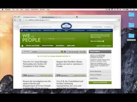 Hacking with Swift Project 7 – Whitehouse Petitions