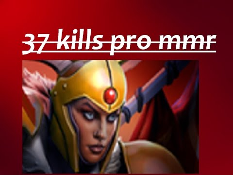 Dota 2 Legion 37 KILLS RANKED MMR! 37 KILLS! 800 DMG!