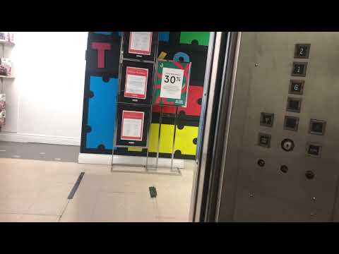 Old 1960’S Or 1970’S Otis lift in Bendigo part 2