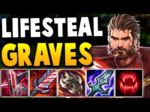 Diamond 4 viewer tells me Full Life Steal Graves heals to 100% Health with 1 Auto.. so I tried it