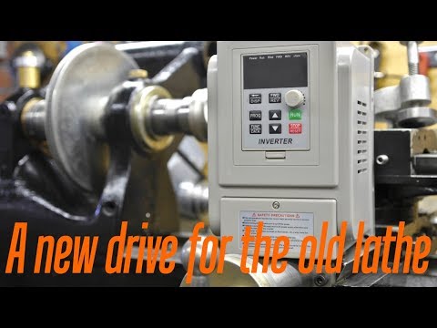 A new VFD for the vintage lathe