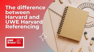How to do UWE Harvard Referencing? The Difference between Harvard  and UWE Harvard Referencing