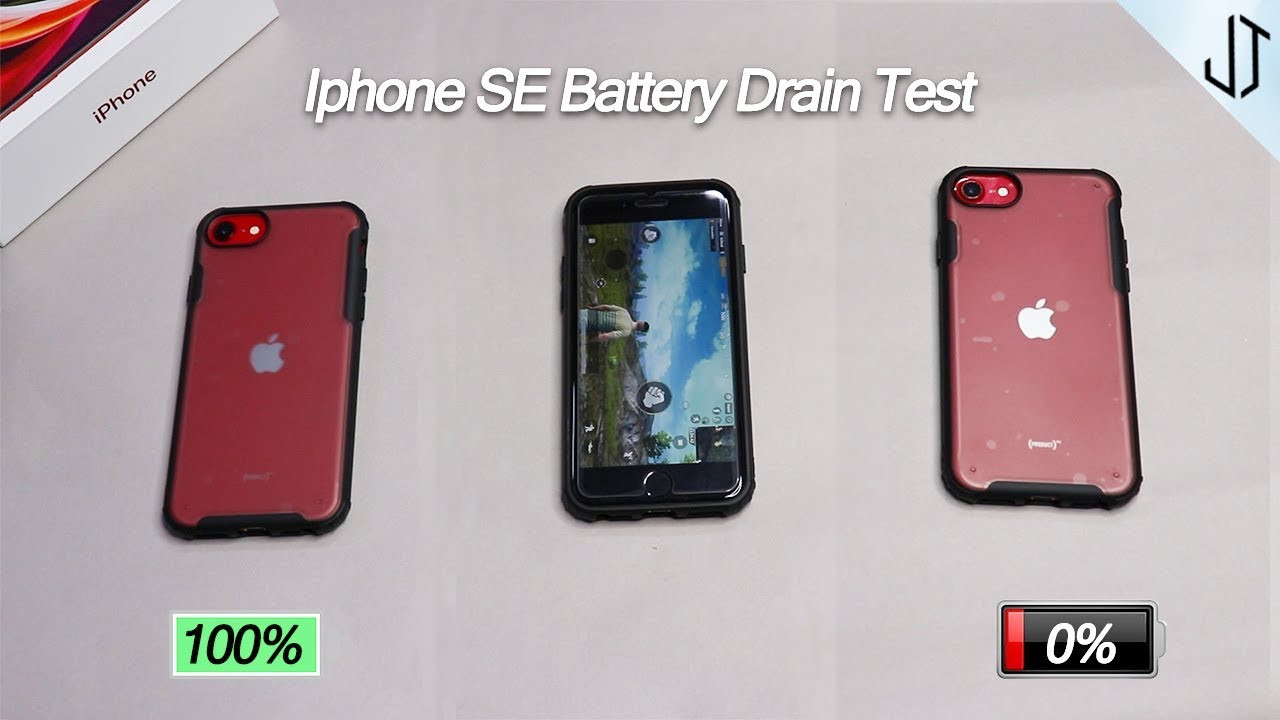 Iphone SE 2020 battery drain Test---Surprising Results