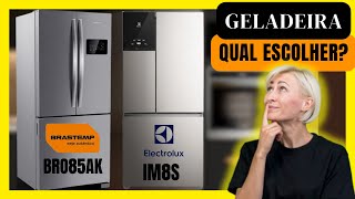 [QUAL ESCOLHER] BRASTEMP FRENCH DOOR 554L BRO85AK/ELECTROLUX  INVERTER MULTIDOOR EFFICIENT 590L IM8