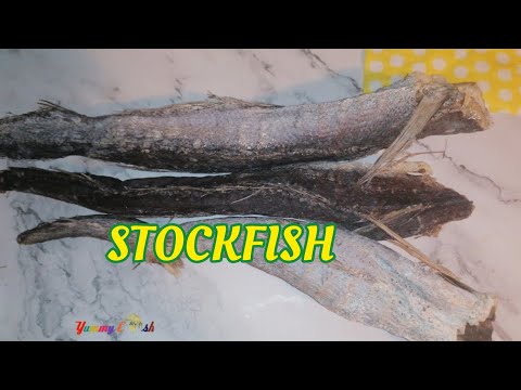 How to make stockfish / nigeria okproko / clipfish / preserving merlusa fish /codfish dry