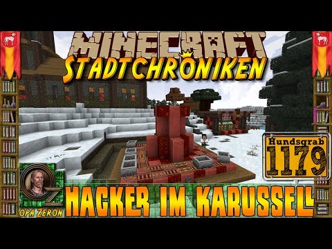Minecraft #1179 -Stadtchroniken- Hacker im Karussell [HD+Deutsch]