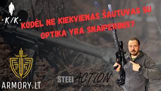 Kodėl Ne Kiekvienas Šautuvas Su Optika Yra Snaiperinis?
