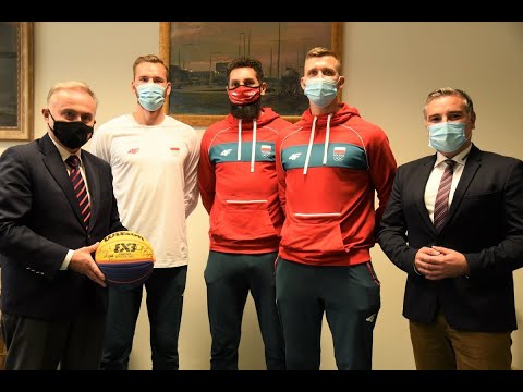 Koszykarze 3x3 u Prezydenta Gdyni