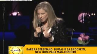 Barbara Streisand serenades thousands in Brooklyn