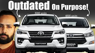 How Toyota Still Selling So Many Out Dated Cars in INDIA? Decoded