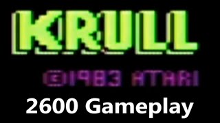 Krull Atari 2600 Gameplay - The No Swear Gamer