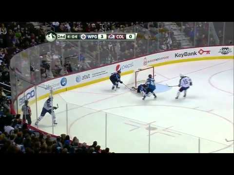 Winnipeg Jets @ Colorado Avalanche Highlights 12/27/11