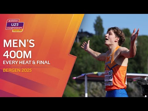 Dutch Delight! 🔥 EVERY Heat & Final of the Men’s 400m | Bergen 2025