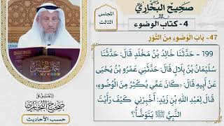 [199] حديث ابن زيد: رأيت النبي يتوضأ فدعا بتور من ماء [كتاب الوضوء - باب الوضوء من التور]