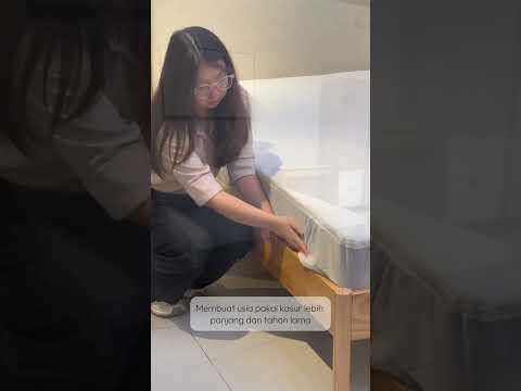 Gambar Informa Sleep 200x200 cm Pelindung Kasur Bamboo Sandwich - Putih