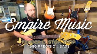 Video thumbnail for Fender Custom Shop 1960 Precision Bass Aged Vintage White - EMPIRE MUSIC by Empire Music