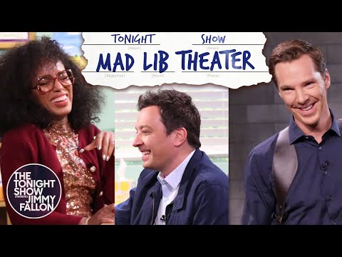 Mad Lib Theater with Benedict Cumberbatch and Kerry Washington | The Tonight Show