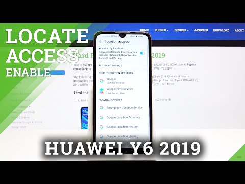 How to Deactivate Location Feature in Huawei Y6 2019 – Disable Your Device Location
